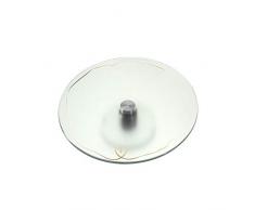 LEONARDO 035957 Tortenplatte, Tortenteller, Kuchenplatte - EMOZIONE - Herz - Glas - D: 35 cm