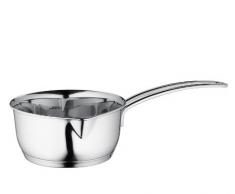 Küchenprofi 2370502814 Stielkasserolle, Edelstahl, Silber, 8,9 x 14,6 x 28,6 cm