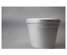 Styroporbehälter 100St - 600St Styroporbecher Fc32 weiß Isolierbecher 910ml, Wunsch:600 Stück