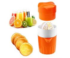 Blentude Easy Juice Apfelpresse Entsafter Bondidou Manuelle Saftpressen Shakin Juicer Original Küche Manuelle Entsafter Küchenhandbuch Entsafter Obstpresse - Rotierende Hand Mit Tasse Für Familienbar