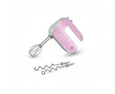 Bosch MFQ4030K Handrührer Edelstahl-Rührbesen, sehr leise, starke Leistung, 5 Geschwindigkeitsstufen, 500 Watt) rosa/silber