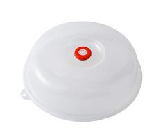 UPKOCH Mikrowellenhaube Kunststoff Transparent Splatter Schutz Anti Splatter Plattendeckel Geschirr Frische Abdeckung Kuchen Abdeckhaube für Mikrowellenteller
