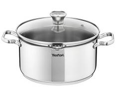 Tefal A70546 Duetto Kochtopf Ø 24 cm, induktionsgeeignet