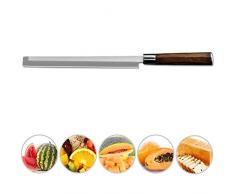 Wassermelone Messer Edelstahl Küchenmesser japanische Yanagiba Sashimi Usuba Slicing Lachs Sushi Petty Kochmesser (Color : 9 inch Sushi Petty Chef knife)
