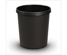 Abfallsammler 18L Papierkorb Schwarz