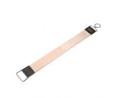 OTTO HERDER ABZIEHLEDER FÜR MESSER - Solinger Streichriemen Messer Lederriemen 41 cm lang - Profi Streich Riemen aus Rinderleder zum abziehen und nachschärfen von Rasiermesser