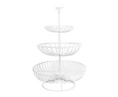 IrahdBowen 3 Etagen Obstteller Vintage Gebäckschale Cupcake Ständer Dessert Ständer Törtchen Gebäck Muffin Obst Halter Für Party, Geburtstag, Hochzeit, Weihnachten