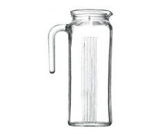 Pasabahce 80050 Frigo Kühlschrankkrug mit Deckel, 1 Liter, für Garten, Party, Terrasse, Balkon, Höhe 22 cm, 1 Stück