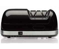 StilGut elektrischer Messerschleifer, Profi-Diamant-Messerschärfer, Grob- und Feinschliff, leise, schwarz