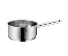 WMF Premium One Stielkasserolle, 16 cm, ohne Deckel, Kochtopf 1,5l, Cromargan Edelstahl poliert, Innenskalierung, Topf Induktion, unbeschichtet