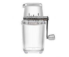 Eiscrusher Manuell Ice Crusher Transparent Eiszerkleinerer Home Bar Eiswürfelzerkleinerer Mit Handkurbel Für Cocktails & Smoothies