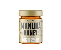 Manuka Honig 250 MGO im hochwertigen Glas - Direkt vom Imker aus Neuseeland - zertifizierter Methylglyoxal-Gehalt (250g)
