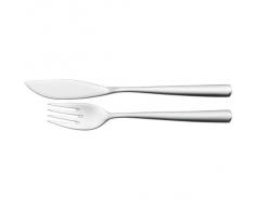 WMF Boston Fischbesteck, 2-teilig, Fischgabel, Fischmesser, Cromargan Edelstahl poliert, spülmaschinengeeignet