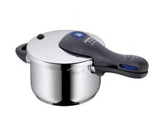 WMF Perfect Plus Schnellkochtopf 2,5l, Schnelltopf 18 cm, Cromargan Edelstahl poliert, Induktion, 2 Kochstufen, Einhand-Kochstufenregler