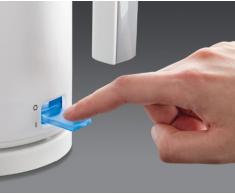 Cloer 4111 Wasserkocher / 2200 W / große Wasserstandsanzeige / Trockengeh- und Überhitzungsschutz / 1,7 Liter / weiß