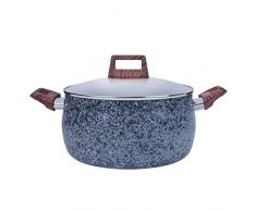 CUJUX Stock Töpfe, Aluschaft Töpfe mit Deckel, Nudel-Töpfe, Kannen for Privatanwender Küchen oder Restaurants