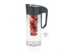 Cucina Sana Tritan 2 Liter Karaffe mit Einsatz - 100% BPA-frei für Wasser, Limonade, Apfelschorle, Früchte, Tee, Säfte und Eiswürfel