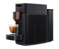 K-fee One Kaffeekapselmaschine, (1455 Watt, 0,8 Liter Wassertank, Farbe Schwarz-Kupfer)