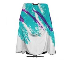 Friseurschürze mit Papierbecher, wasserdicht, professionell, leicht, antistatisch, 139,7 x 167,6 cm