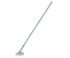 Reinigungsbürste Teleskop-Bürste mit langem Stielbürste Badborstenbürste Fliesenbürste Badewanne Bodenbürste