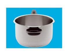 WMF Perfect Ersatzteil Topfgriff, für Schnellkochtopf 2,5l, Schnelltopf 18 cm, Kunststoff, schwarz