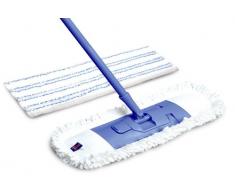 Spontex Extra Box - Das Mikrofaser Bodenwischer-Set plus Gratis Ersatzbezug für die trockene und feuchte Bodenreinigung. 1er Pack (1 x 1 Set)