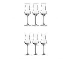 Schott Zwiesel Grappa Glas 155, 6er Set, Bar Special, Digestif, Schnapsglas, Form 8512, 113 ml, 111232