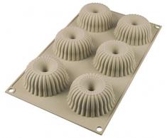 Silikomart 198731 3D-Backform Mini Raggio, 6er-Form