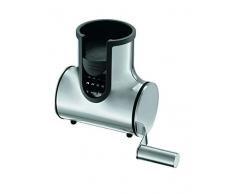 RÖSLE Käsemühle, Edelstahl 18/10, verschiedene Reibeeinsätze, Reiben von Käse und Schokolade, spülmaschinengeeignet