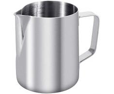 KY&Cl Milchkännchen, 600 Ml, 304 Edelstahlkännchen, Milchschaumtopf, Der Kaffee-Cappuccino Macht