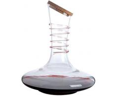 NIHAOA Krug Rotwein schnell kleine Rotweinkrug Weinkeller Kristall gesetzt Rotwein Karaffe Wein Geschenke Wein Accproductsoriproduct (Farbe: 1.8l) (Color : 1.8l, Size : -)