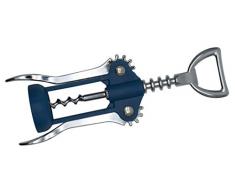 Fackelmann Elemental Korkenzieher, Weinflaschenöffner, elegant, Zinklegierung und PP, 17 cm, 1 Stück