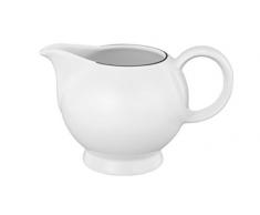 Seltmann Weiden 001.741623 Lido - Black Line - Milchkännchen / Milchgießer / Sahnekännchen - 0,23 l - Porzellan
