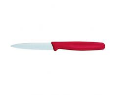 Victorinox 5.0631 Gemüsemesser mit Wellenschliff, Edelstahl, Rot, 16 cm