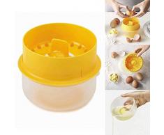 Sarplle Neu Eiertrenner Eidottertrenner mit Auffangschale für schnelles und sauberes Trennen von Eiweiß und Eigelb