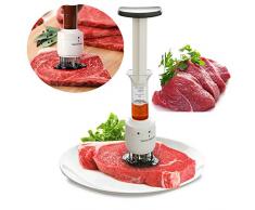 UFLYAY Fleischzartmacher, Fleischklopfer Nadel, Steak Nadel Tenderizer mit Edelstahl-Nadeln für die Erweichung Fleisch Küche Werkzeuge