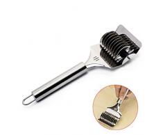 Spaghett Spaghett Nudelmaschine Gitter Roller Docker Teigschneider Werkzeug Küche Helfer DIY Teigschneider Werkzeug