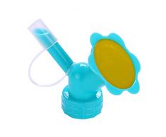 Yarnow Flaschenverschluss Sprinkler Doppelkopf Flaschenverschluss Bewässerung Sprinkler Flaschendeckel Waterers Sprayers Flaschendüsenkopf Gartengeräte