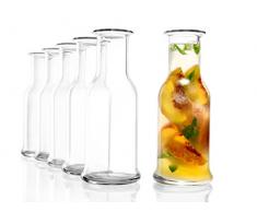 Stölzle Oberglas Purity Karaffe 0,5 l - Wasserkaraffe, Karaffe, Saftkrug, Zeitlose, Moderne Optik, 2 Stück, spülmaschinenfest, hochwertige Qualität