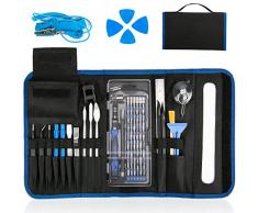 Luxebell Präzisions Schraubendreher Kit, 88 in 1 Schraubendreher-Set mit Magnetbits Professionelles Reparatur Tool Kit für Mobiltelefone, Tablets, Spielekonsolen und Elektrorasierer