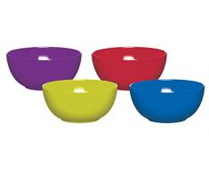 Colourworks Vierteiliges Melamin-Schüssel-Set, 15 cm