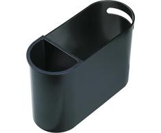 Helit H6105695 - Papierkorb the oval 22L, schwarz