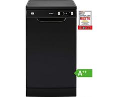 Bomann Geschirrspüler GSP 863 / EEK A++ / Stand/Unterbau / 45 cm / 211 kWh / 10 MGD / 6 Programme/schwarz