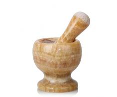 Marmormörser Und -Stößel, Gewürzmühle, Langlebig, Nicht Klebend Und Leicht Zu Reinigen, Geeignet Für Gewürze, Gewürze, Pesto Und Guacamole