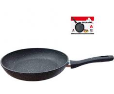Granitline Pfanne 28cm,Granitpfanne,Bratpfanne,Kratzfest,antihaft,induktion Gas Elektro