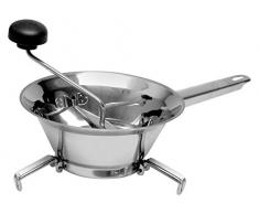 Home Trio Passiergerät mit 3 Scheiben, Edelstahl 24 cm