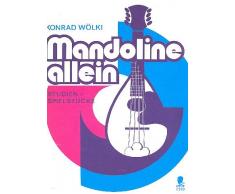 Mandoline allein: Studie und Spielstücke. Mandoline.