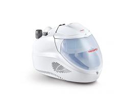 POLTI PVEU0082 FAV30 Dampfsauger, tötet und beseitigt 99,99%* der Viren, Keime und Bakterien, Aluminium, weiss