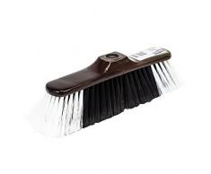 Spontex 97006659 Besen Stubenbesen 32 cm braun Träger + Borsten aus Kunstoff Haushaltsbesen, 32x8x10 cm