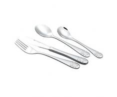 GRÄWE Kinderbesteck TEDDY 4-teilig Edelstahl 18/10